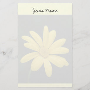 Yellow Daisy Stationary Stationery