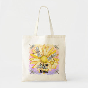 Yellow Daisy Tote Bag
