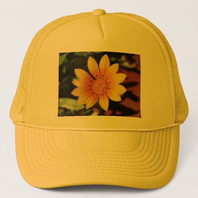 Yellow Daisy Trucker Hat (Front)