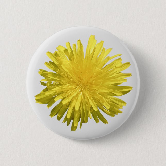 Yellow Dandelion Button (Front)