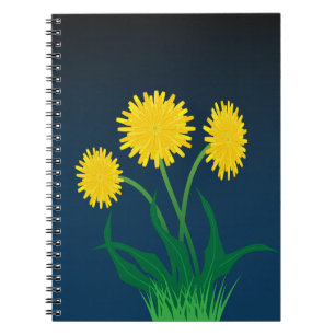 Yellow Dandelions Notebook
