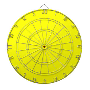 Yellow Dartboard