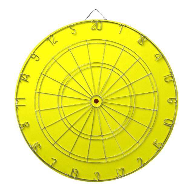 Yellow Dartboard (Front)