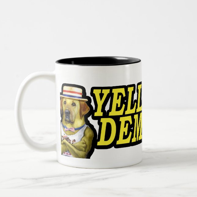 Yellow Dawg Mug  (Left)
