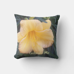 Yellow Daylily Cushion