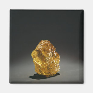 Yellow diamond in the rough magnet