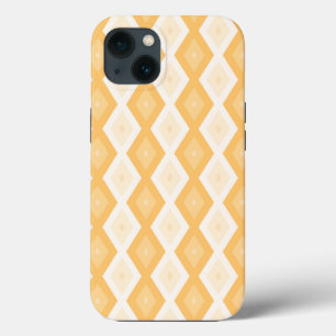 Yellow diamond pattern Case-Mate iPhone case
