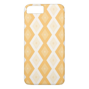 Yellow diamond pattern iPhone 8 plus/7 plus case