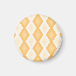 Yellow diamond pattern magnet