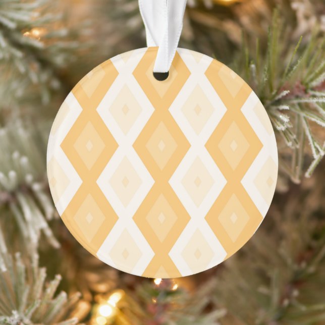 Yellow diamond pattern ornament (Tree)
