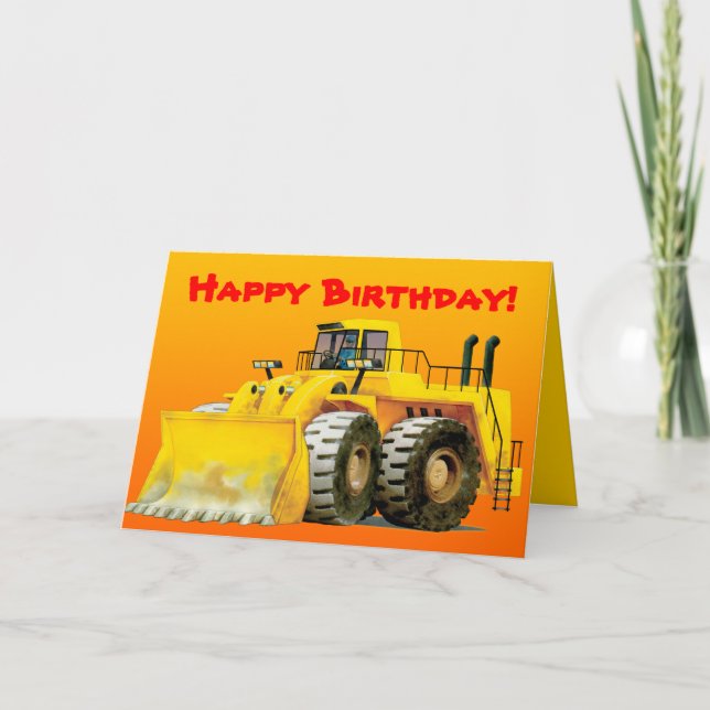 Yellow Digger Custom Card (Front)