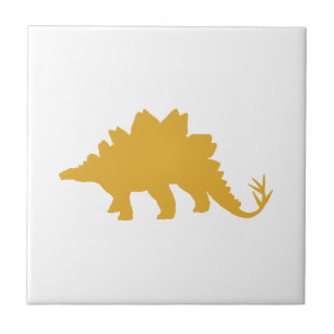 Yellow Dinosaur Tile