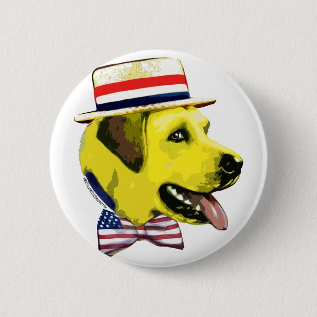 Yellow Dog Democrat. Button  (Front)