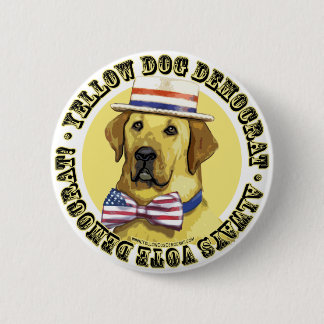 Yellow Dog Democrat Classic Button 