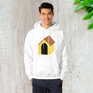 Yellow Doghouse Mens Hoodie