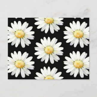 Yellow Dotted Daisy's Postcard