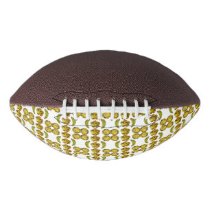 Yellow Dotted Pattern Football