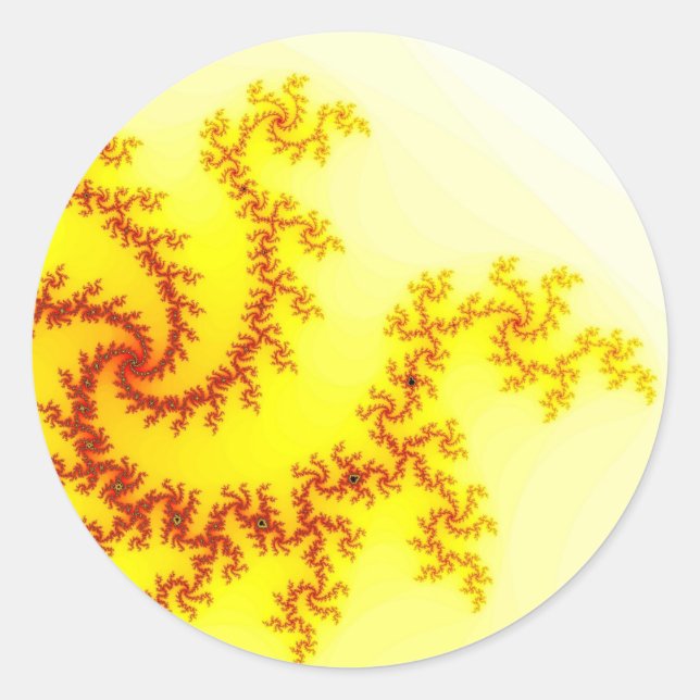 Yellow Dragon Stickers (Front)