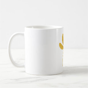 yellow dragonfly coffee mug