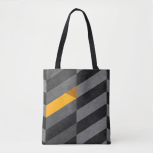 Yellow drawer tote bag