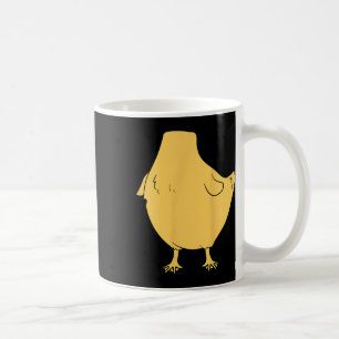 Yellow Duck Body Belly Halloween Costume Easy Duck Coffee Mug