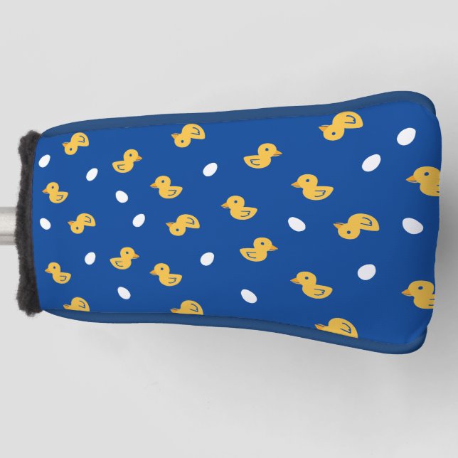 Yellow duck golf head cover (Front)