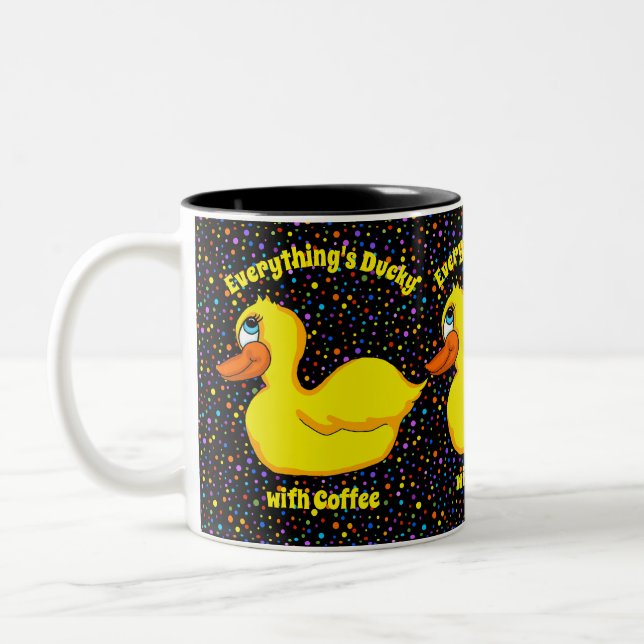 Yellow Duck Mug (Left)