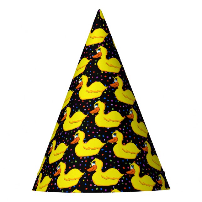 Yellow Duck Party Hats (Front)