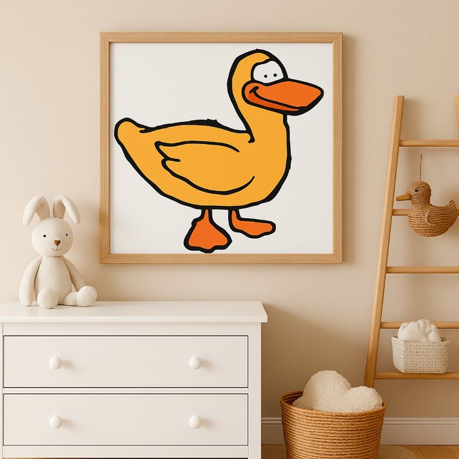 Yellow Duck Poster (Creator Uploaded)
