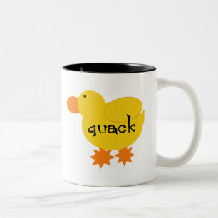 Yellow Duck Quack Mug