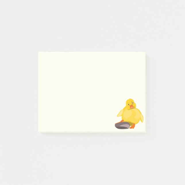 Yellow Duckling Post It Notes (Front)
