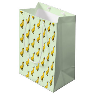 Yellow Ducks Gift Bag - Choose Colours