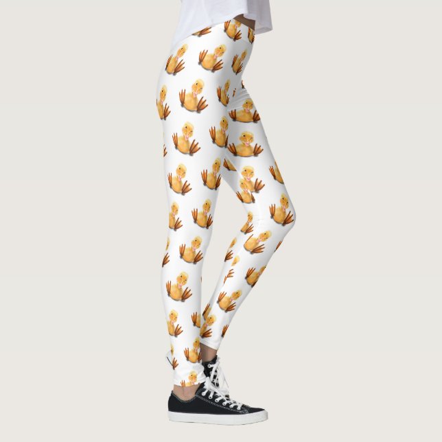 Yellow Ducks Leggings (Right)