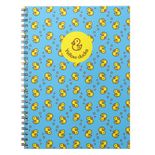 Yellow ducks notebook