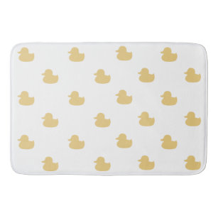 Yellow ducky bath mat