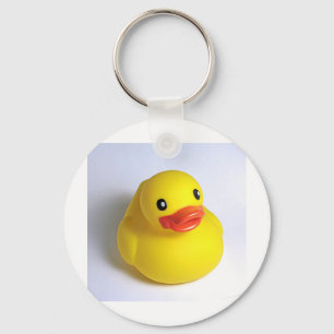 Yellow Ducky Key Ring