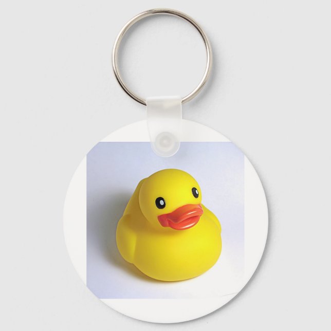 Yellow Ducky Key Ring (Front)