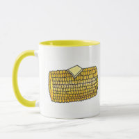Yellow Ear Corn on the Cob Corncob Butter Picnic