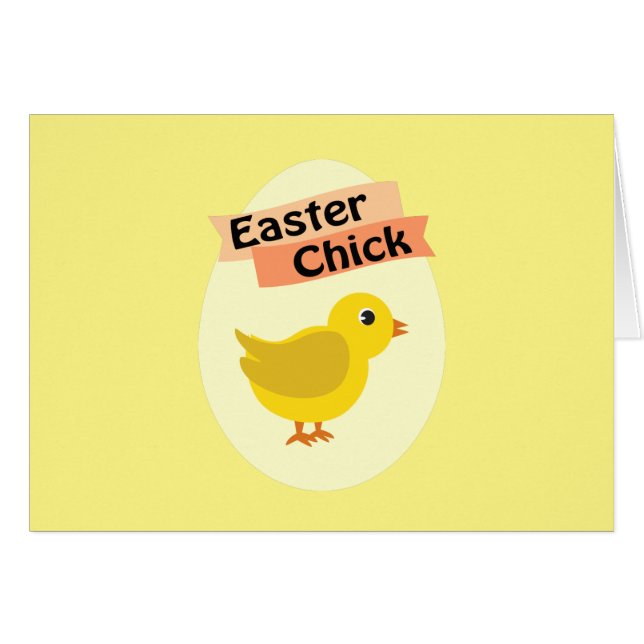 Yellow Easter Chick (Front Horizontal)
