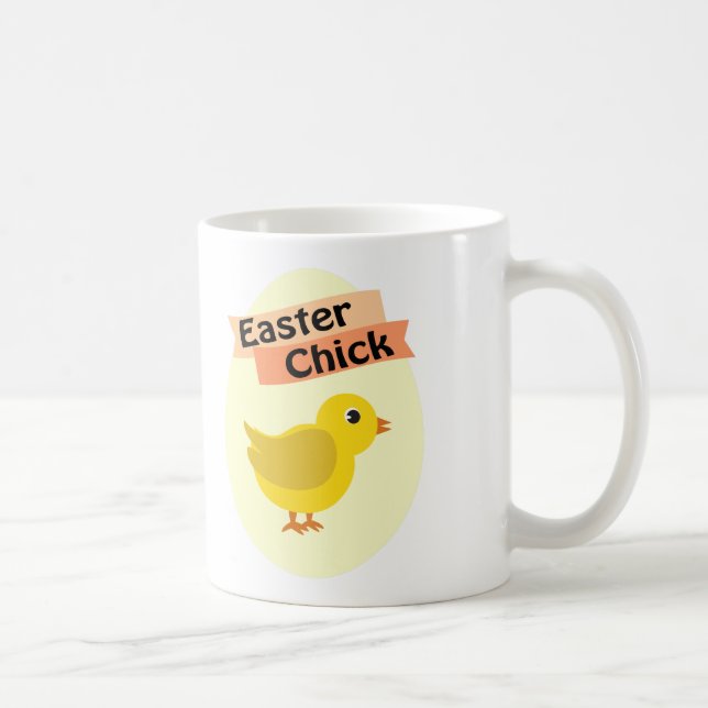 Yellow Easter Chick Coffee Mug (Right)