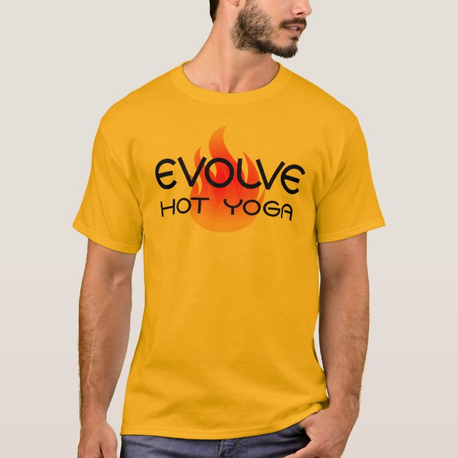 Yellow Evolve Tee (Front)