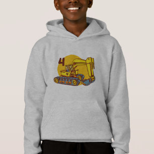 Yellow Excavator - 4th Bithday Gift