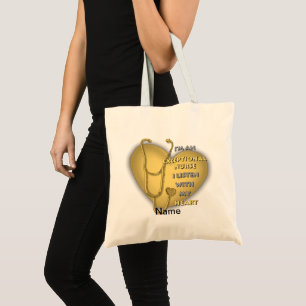 Yellow Exceptional Nurse Tote Bag