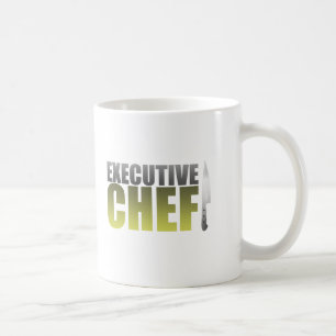 Yellow Executive Chef Coffee Mug