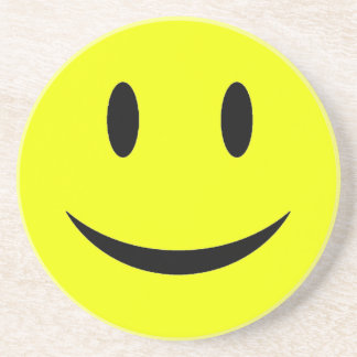 Yellow Face Coaster