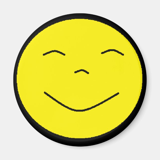 Yellow Face Magnet (Front)