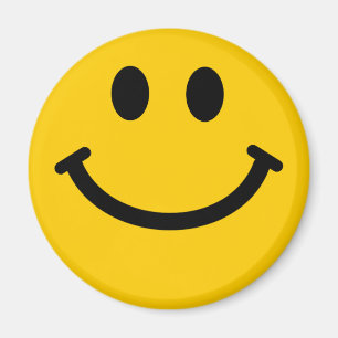 Yellow Face Magnet