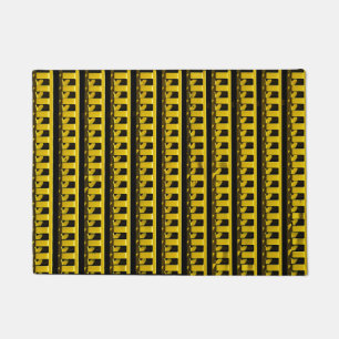 Yellow Fence Doormat