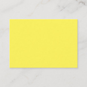 Yellow #FFF555, Golden Glow Enclosure Card