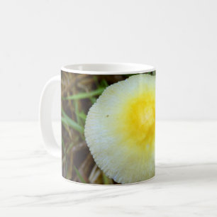Yellow Field Cap Mushroom Mug